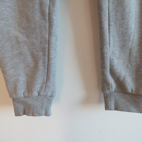 VINTAGE Y2K ELLESSE Heathered Gray Sweatpant Joggers Lounge Athleisure - Size M - Picture 8 of 13